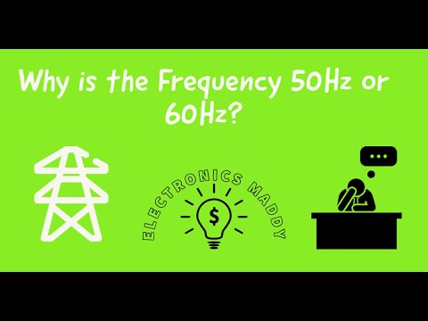 ვიდეო: რატომ ვიყენებთ 60 ჰცს?