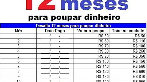 Como juntar dinheiro todo mês?