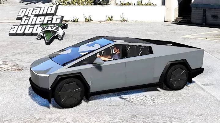 Unveiling the Tesla Cyber Truck's Stunning GTA V Mod