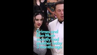 Famous 3 months ago, Grimes and Elon Musk had another baby in secret. #shorts Net Worth