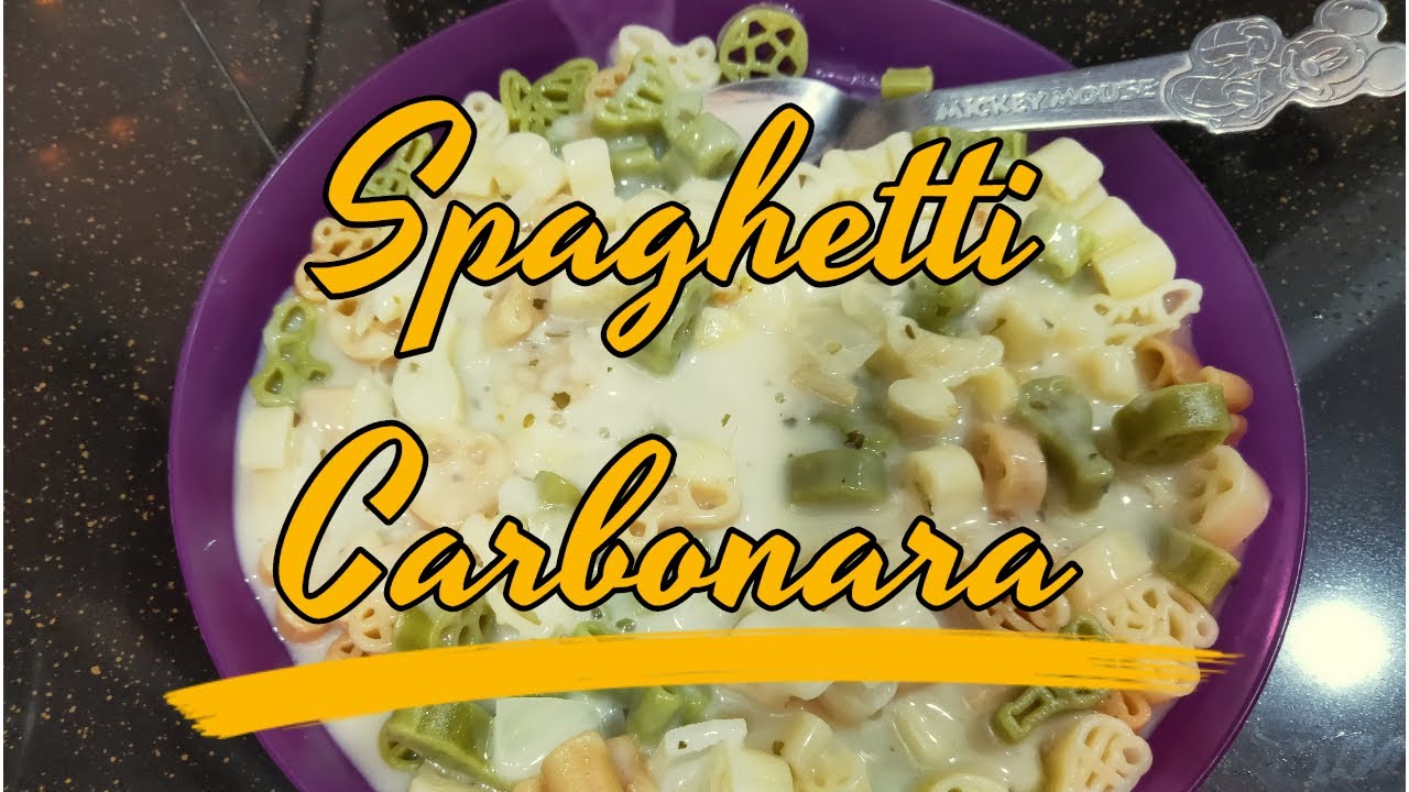 SPAGHETTI CARBONARA FOR THE KIDS! YouTube