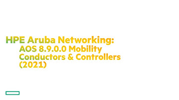 AOS 8.9 Series – Part 6 – Guest WiFi network using external captive portal and MAC caching.