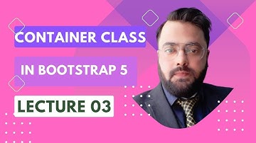 Container Class in Bootstrap 5 | Learn Bootstrap Complete in Urdu / Hindi