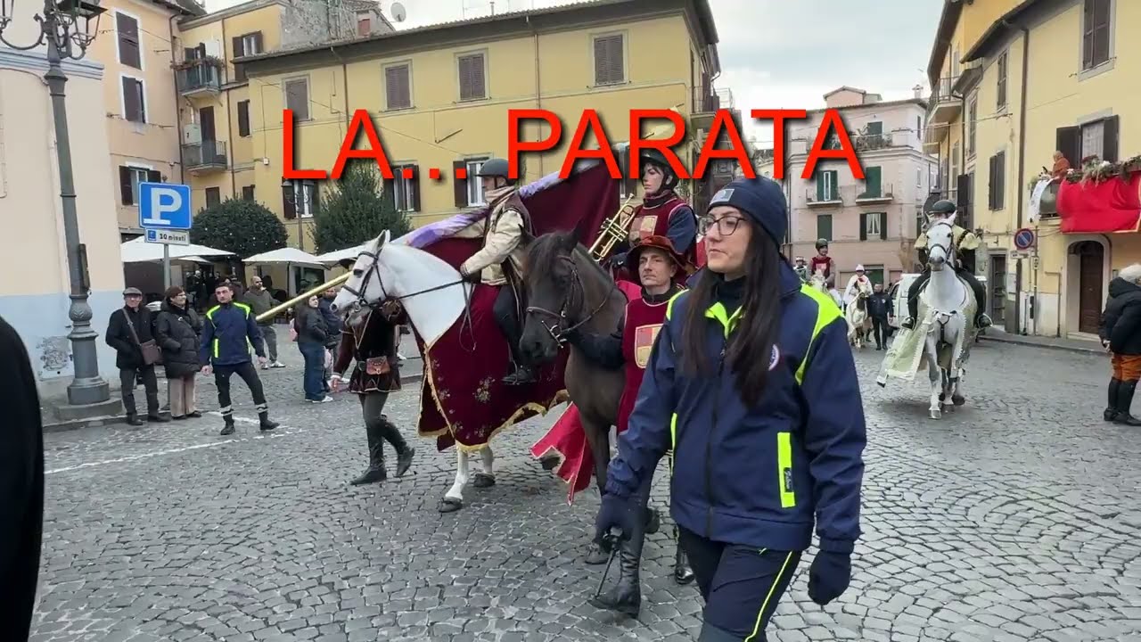 Velletri S  Antonio 2025 la PARATA