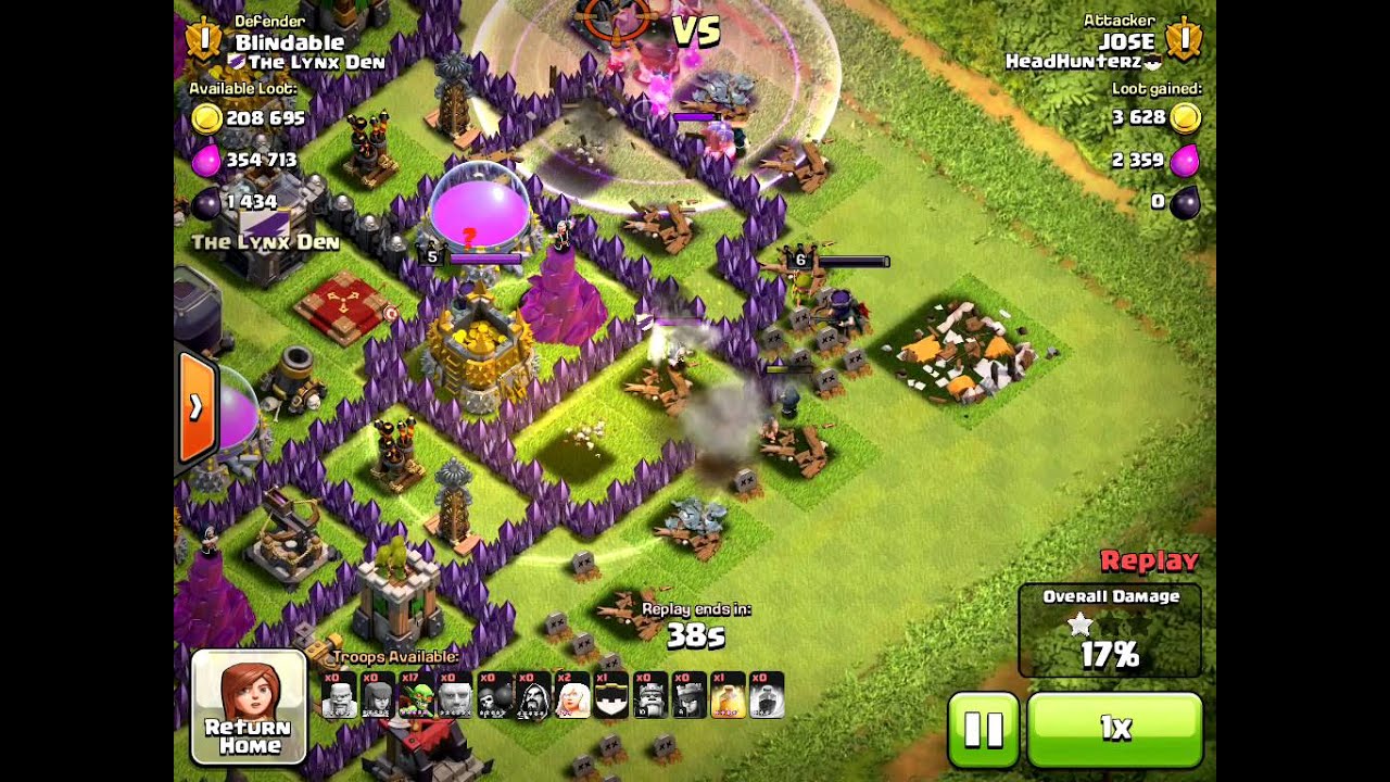 TH9 defending GiWi attack