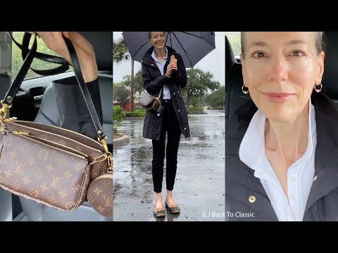 Vlog: Why I Left Social Media; Plus Louis Vuitton Multi Pochette  Accessoires, Packable Raincoat, White Polo Shirt, Black Skinny Jeans OOTD /  Timeless Style Over 50 – JLJ Back To Classic/