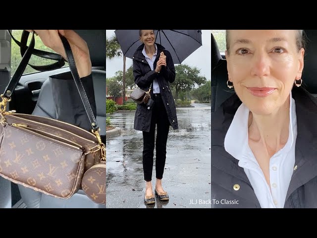 Video) Classic Fashion Over 40/Beige and White Jeans Outfit With a Louis  Vuitton Damier Azur Bandouliere Speedy 30 – JLJ Back To  Classic/