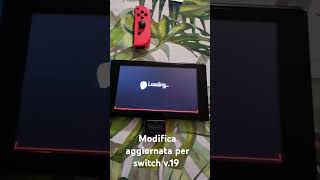 Modifica di aggiornamento v.19 nintendo switch #switchwords #switchmodv19 #switch #viralshort