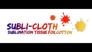 Subli-Cloth - Cut Figures and Silhouettes Sublimation Instructions