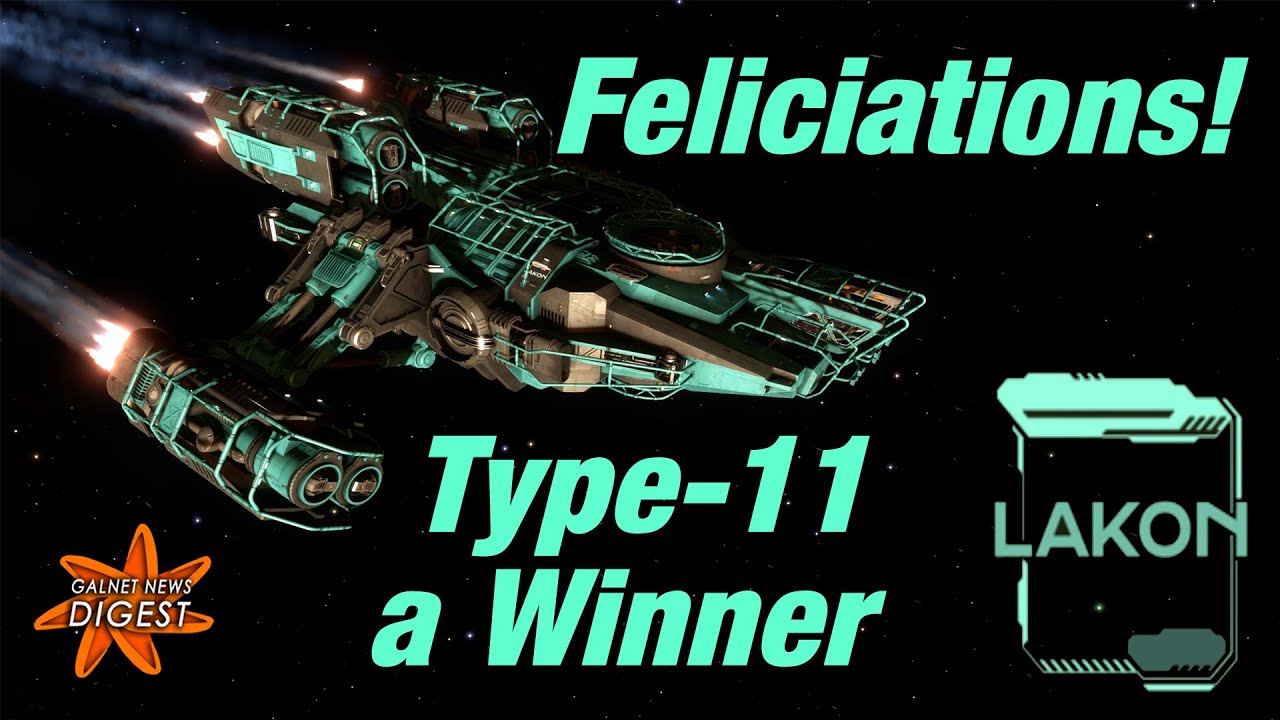 Feliciations: Type-11 a Winner (Elite Dangerous)
