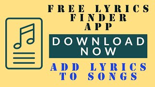 LYRICS FINDER APP YOU SHOULD KNOW ABOUT  | DOWNLOAD NOW FREE screenshot 5