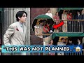 تايهيونغ غي ر السيناريو فجأة جونغكوك حاول فور ا رؤية هاتفه ما الذي حدث حق ا