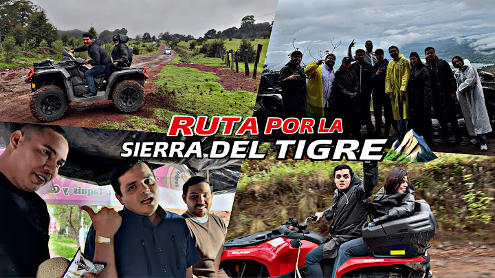 NOS FUIMOS DE RUTA POR LA SIERRA DEL TIGRE ⛰️PAUL VALENZUELA❗️