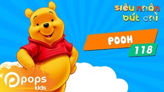 Hướng Dẫn Vẽ Pooh - Siêu Nhân Bút Chì - Tập 118 - How to draw Pooh (From Winnie The Pooh)