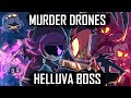 Helluva boss vs murder drones short crossover animation