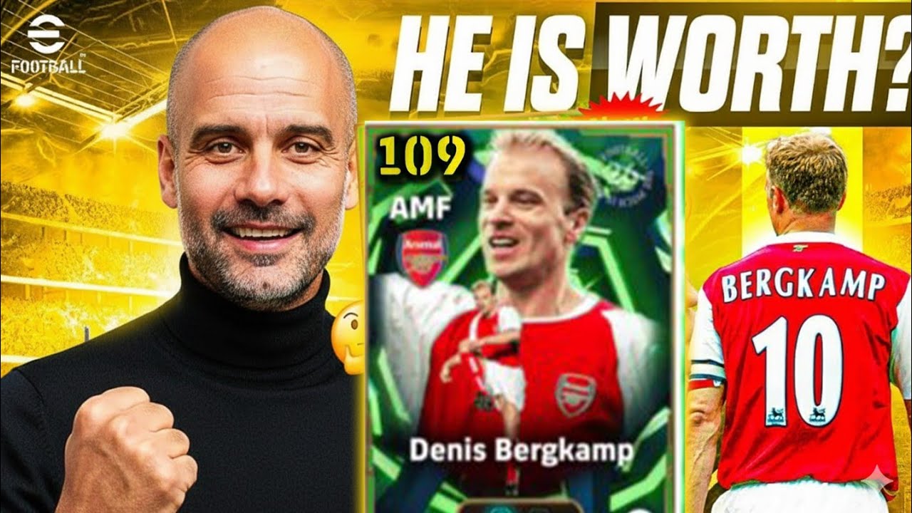 Честный обзор Дениса Бергкампа в eFootball 2026 – стоит ли он того в eFootball?