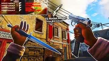 EPIC 9MM SAP "REBUFF" DLC WEAPON is SO SMALL! - EPIC DLC PISTOL in COD WW2!