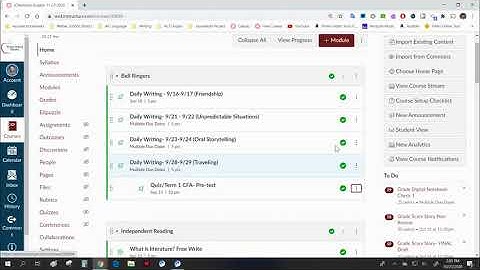 Copy/Duplicate Quiz in Canvas