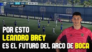 Por Esto LEANDRO BREY es el futuro del arco de BOCA