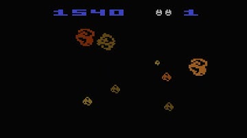 Star Wars: Asteroid Chase (2007) by alex_79 — Atari 2600 — Gameplay (Asteroids hack)