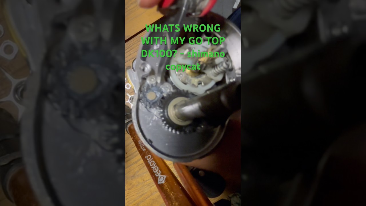 ROUND FISHING REEL BREAKDOWN #fishing