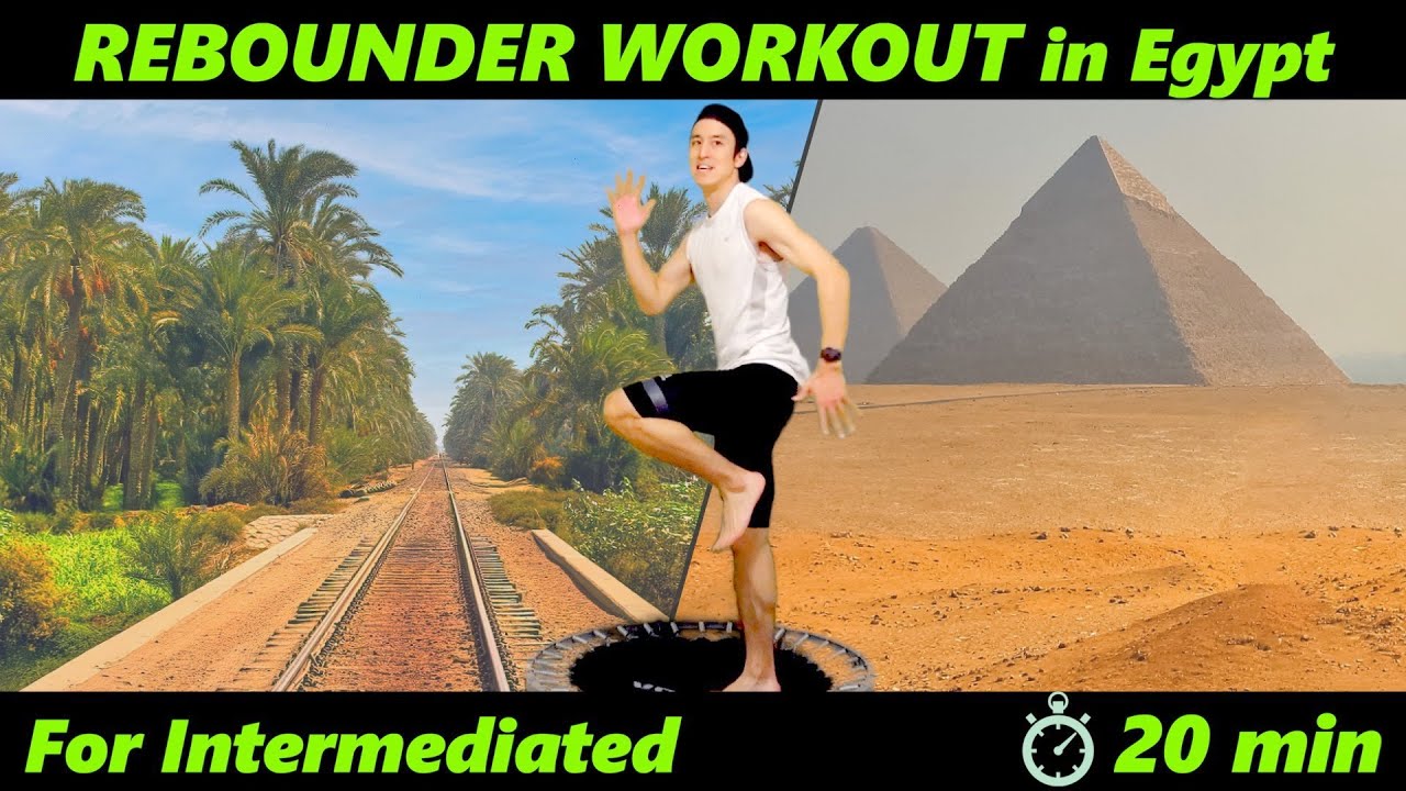 Rebounding Total Body Workout & Mini Trampoline Exercises 