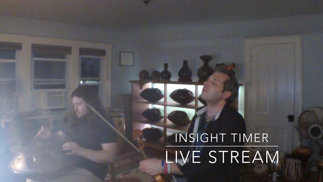 Insight Timer Live Stream - Jacob Cole (Handpans) / Mark Woodyatt (Violin) (1hr of Meditation Music)