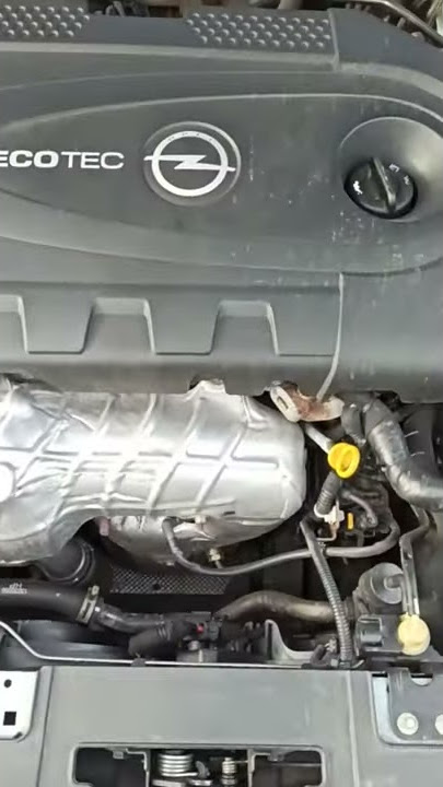 Opel Insignia 2.0 Motor sound and hidden sound from Turbine