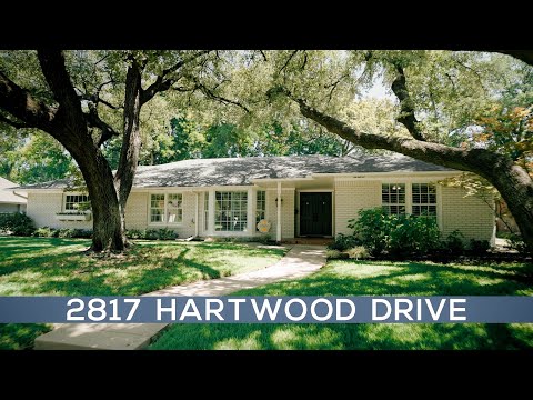 2817 Hartwood Drive, Fort Worth, TX home video tour