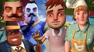 Hello Neighbor - My New Neighbor Hello Neighbor 2 Aaron Baker Mayor Final History Gameplay