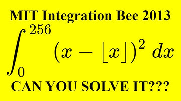 MIT Integration Bee 2013 #14