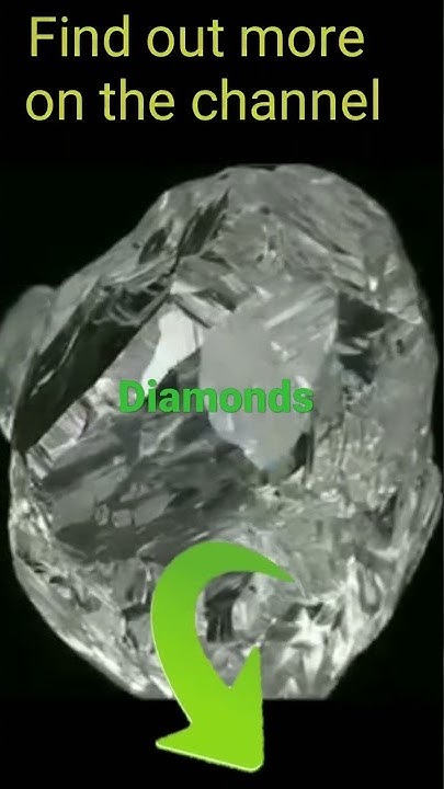 How To Test A Raw Diamond At Home How to check rough diamonds at home#diamond #diamonds #shorts - YouTube