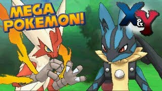 Pokémon XY - Revelação Oficial das Mega Evoluções e Novo Trailer