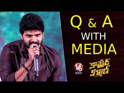 Hero Sree Vishnu Q & A with Media | Comrade Kalyan Movie Success Press Meet | V6ENT