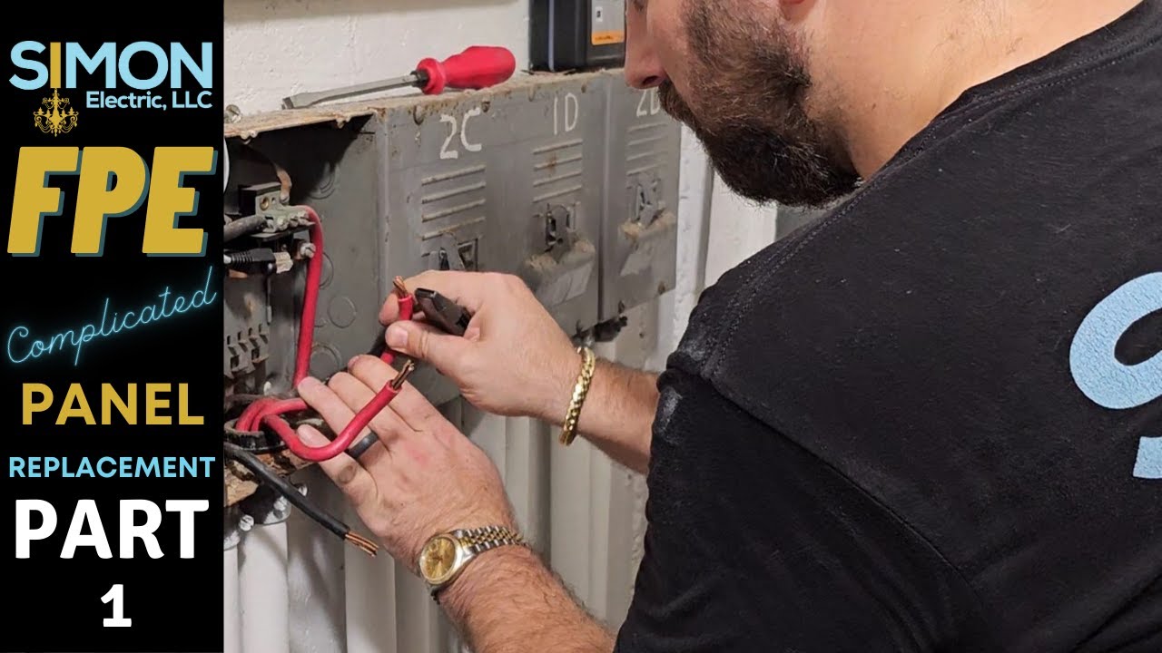 FPE Complicated Panel Replacement Part 1 YouTube