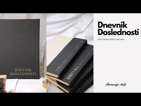 Dnevnik Doslednosti - Prvi psihološki dnevnik - Marija Hadžović