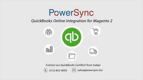 PowerSync Magento 2 - QuickBooks Online integration demo