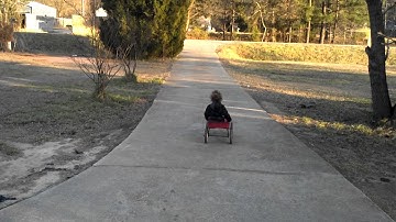 Redcat caldera sc10e pulling my niece