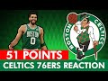 Jayson Tatum Makes History! Celtics Beat 76ers, Advance To Eastern Conference Finals | Celtics News