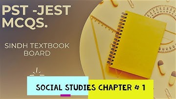 PST-JEST MCQS, SINDH TEXTBOOK BOARD || PST MCQS SOCIAL STUDIES, BOOK-5|| PST TEST PREPARATION 2021