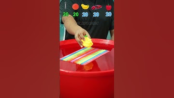 GUESS HOW MANY PAIPE WILL FLOAT ? #experiment  #satisfying #waterexperiment #asmr #asmrsounds