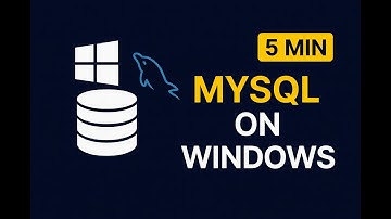 Install MySQL on Windows (2025) | Step-by-Step in 5 Minutes