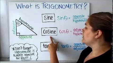 Right Triangle Trigonometry- Part 1