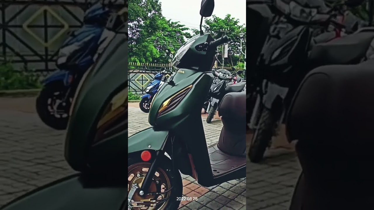 2022 Honda Activa premium edition first looks 