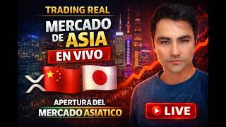 Operativa con el Indicador - Abre Asia😎 | Análisis y Trading en Vivo (NASDAQ - BTC - XAU)
