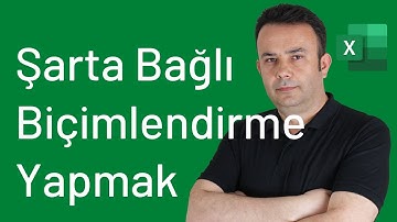 #Excel Şarta bağlı Koşullu Biçimlendirme Nasıl Yapılır?- 850.video | Ömer BAĞCI