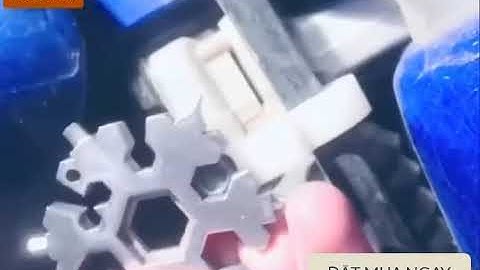 Cờ lê 18 in 1 hình bông tuyết nhỏ gọn đa năng