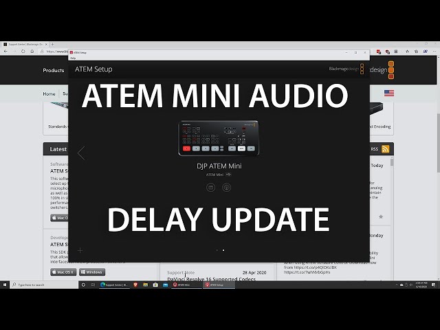 DTM・DAW Atem mini pro ATEM Mini | Blackmagic Design