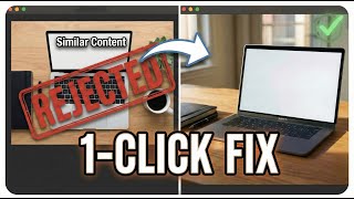 How to Fix Similar Content Rejection on Adobe Stock (1-Click AI Solution)