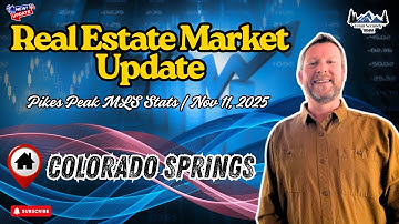 Colorado Springs Real Estate Market Update | Pikes Peak MLS Stats | Nov 11, 2025